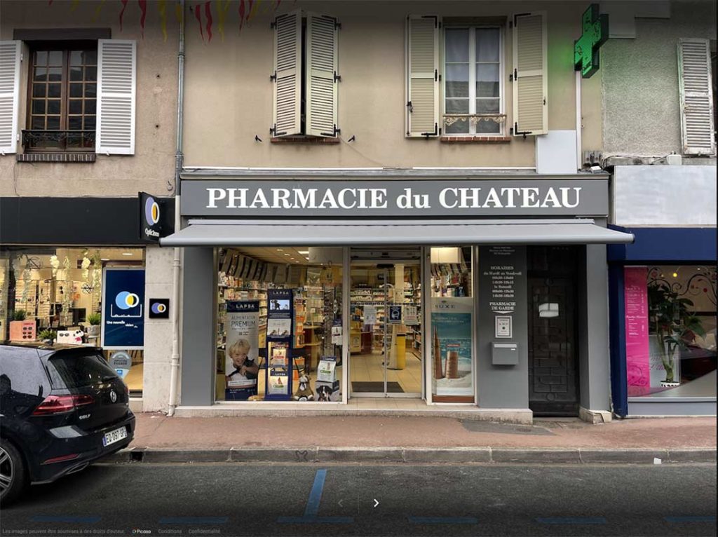 Pharmacie du Château - Vitrine