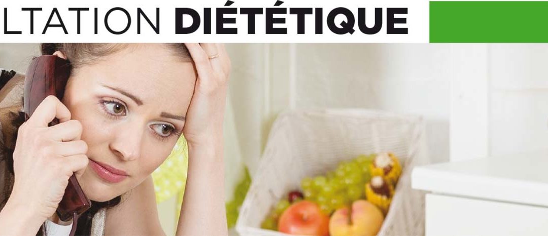 Consultation Diététique, faites le point sur vos habitudes alimentaires le 21 octobre 2019