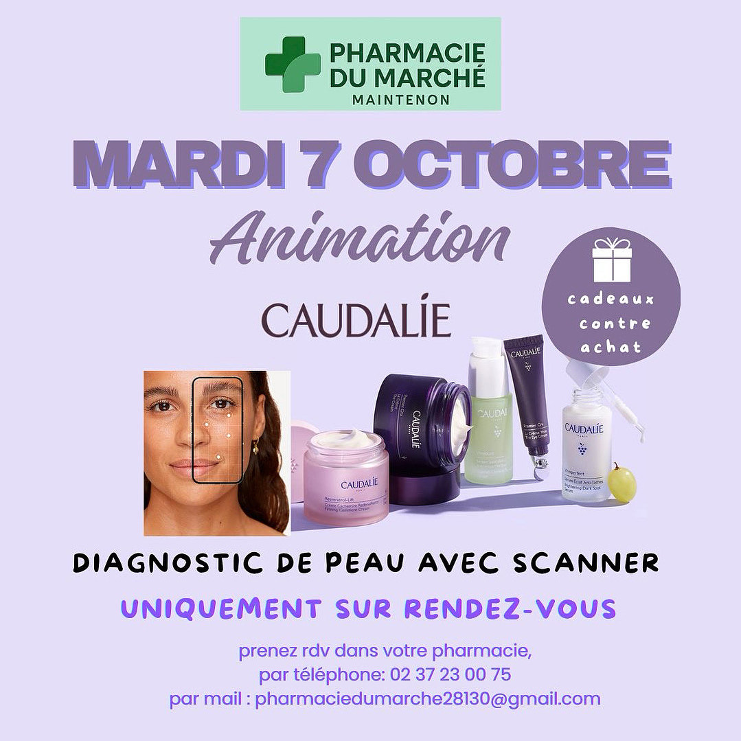 Animation Caudalie du 7 octobre